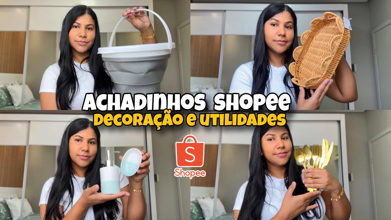 ACHADINHOS SHOPEE DECORA&Ccedil;&Atilde;O E UTILIDADES | COMPRINHAS QUE VALERAM CADA CENTAVO 😍