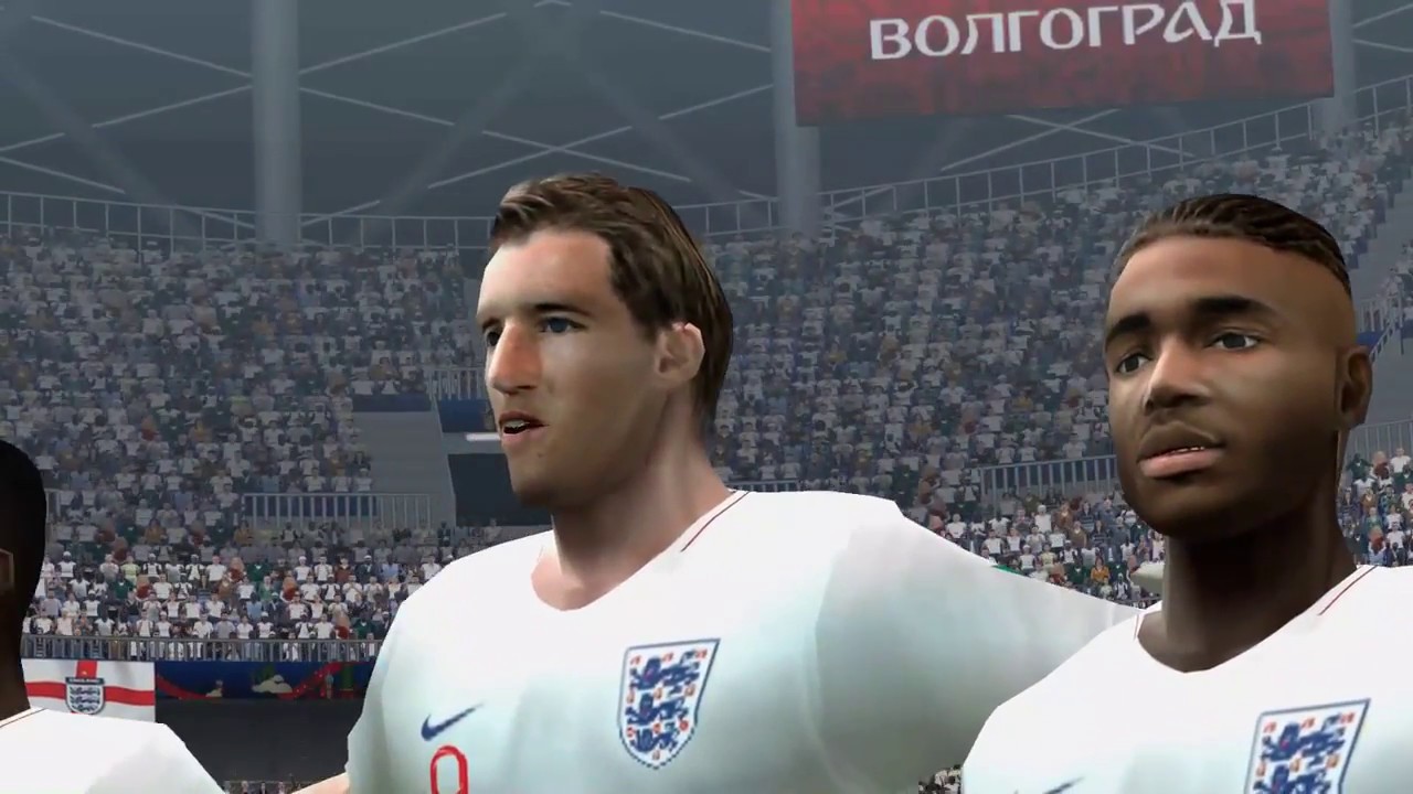 PES6 ENGLAND TUNISIA world cup 2018 patch stonecold Crazy game !