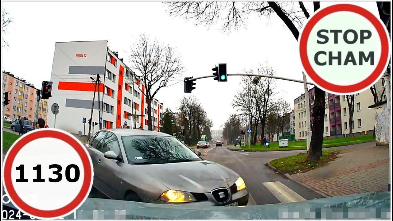Stop Cham #1130 - Niebezpieczne i chamskie sytuacje na drogach