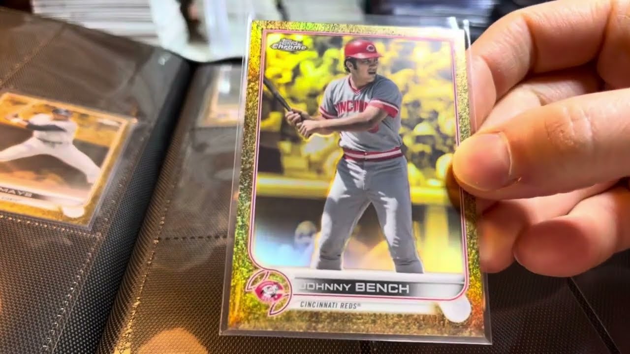 2022 Topps Gilded Collection Set Add - Update #22 Bench and Boggs!