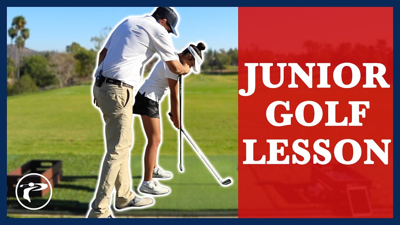 Junior Golf Lesson - BETTER  Ball Striking!