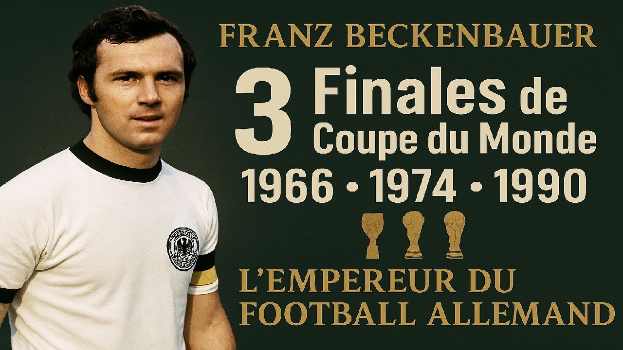 World cup 1966 : Young Beckenbauer 