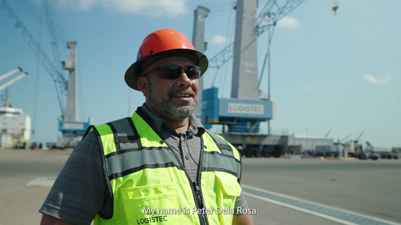 Great things start here - Peter De La Rosa for LOGISTEC Port Manatee