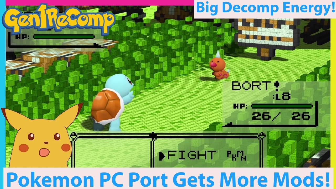 Pokemon PC Port Gets BIG Updates! New Mods and Features