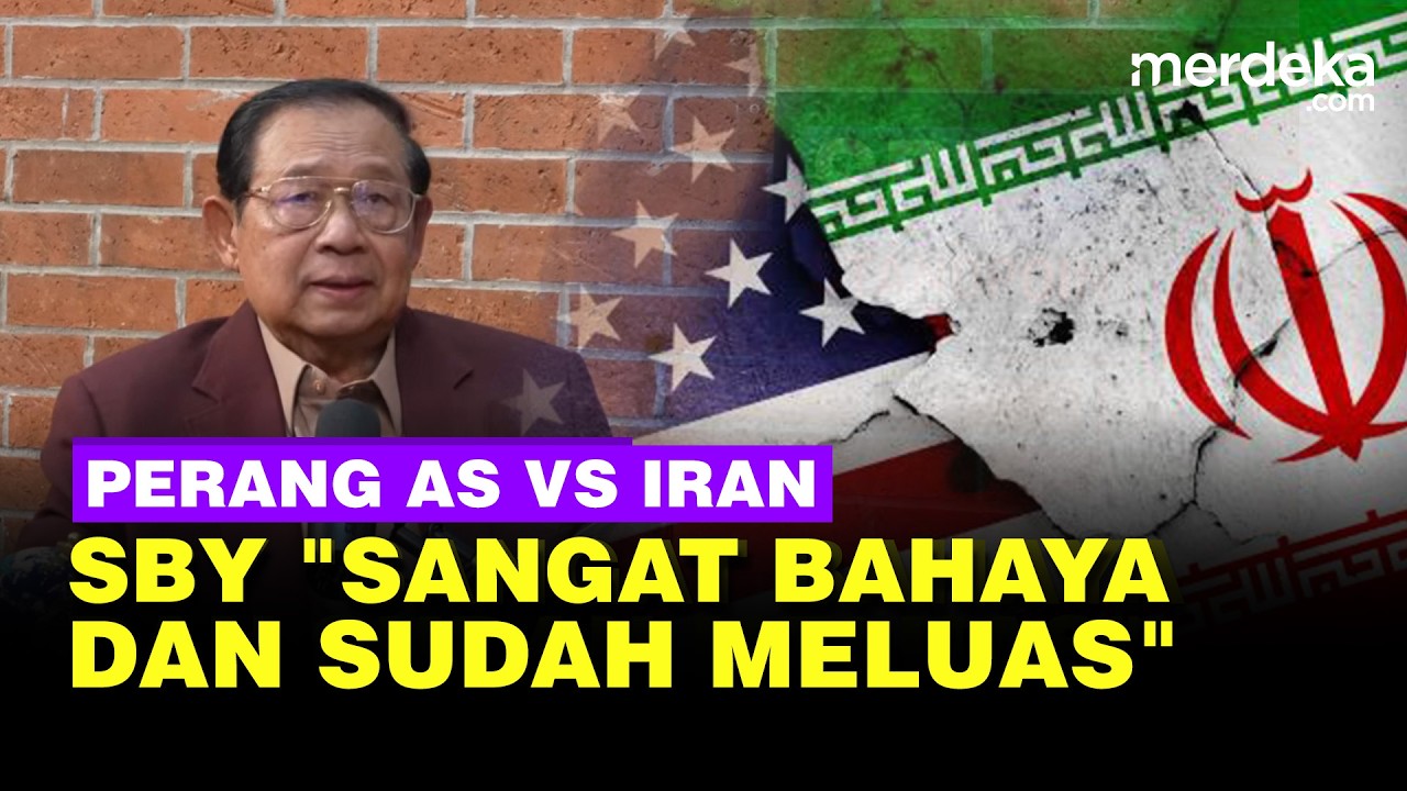 Respons SBY Soal Perang AS-Israel vs Iran: Sangat-Sangat Bahaya dan Meluas