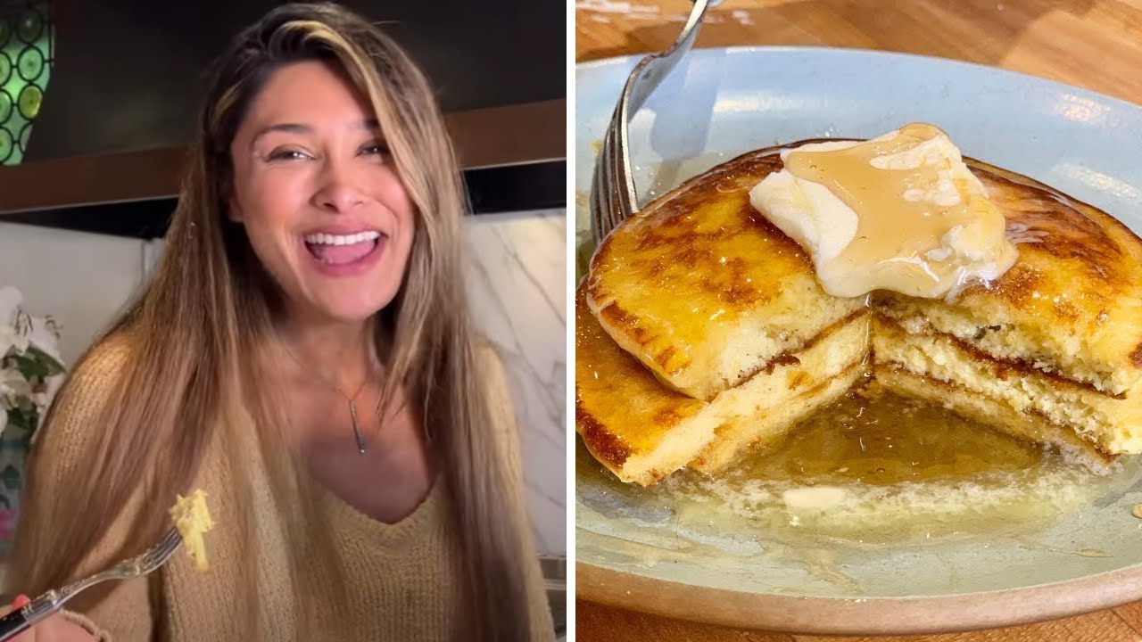 EASY KETO PANCAKES! How to Make Almond Flour Pancakes