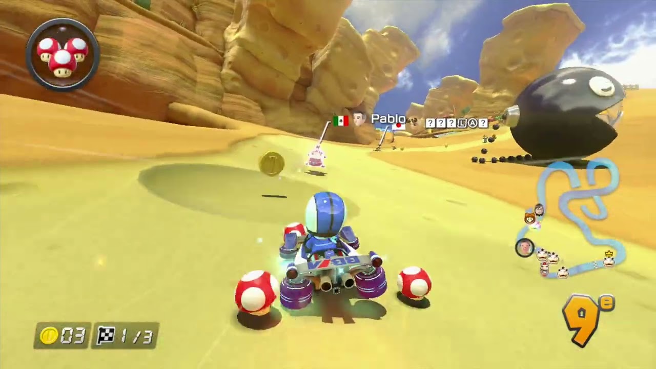 Partie de Mario Kart 8 n°3