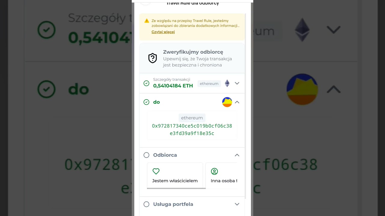 Przelanie bitcoina i etherum z zonda  na portfel coinomi #crypto #bitcoin #ethereum #coinomi #zonda