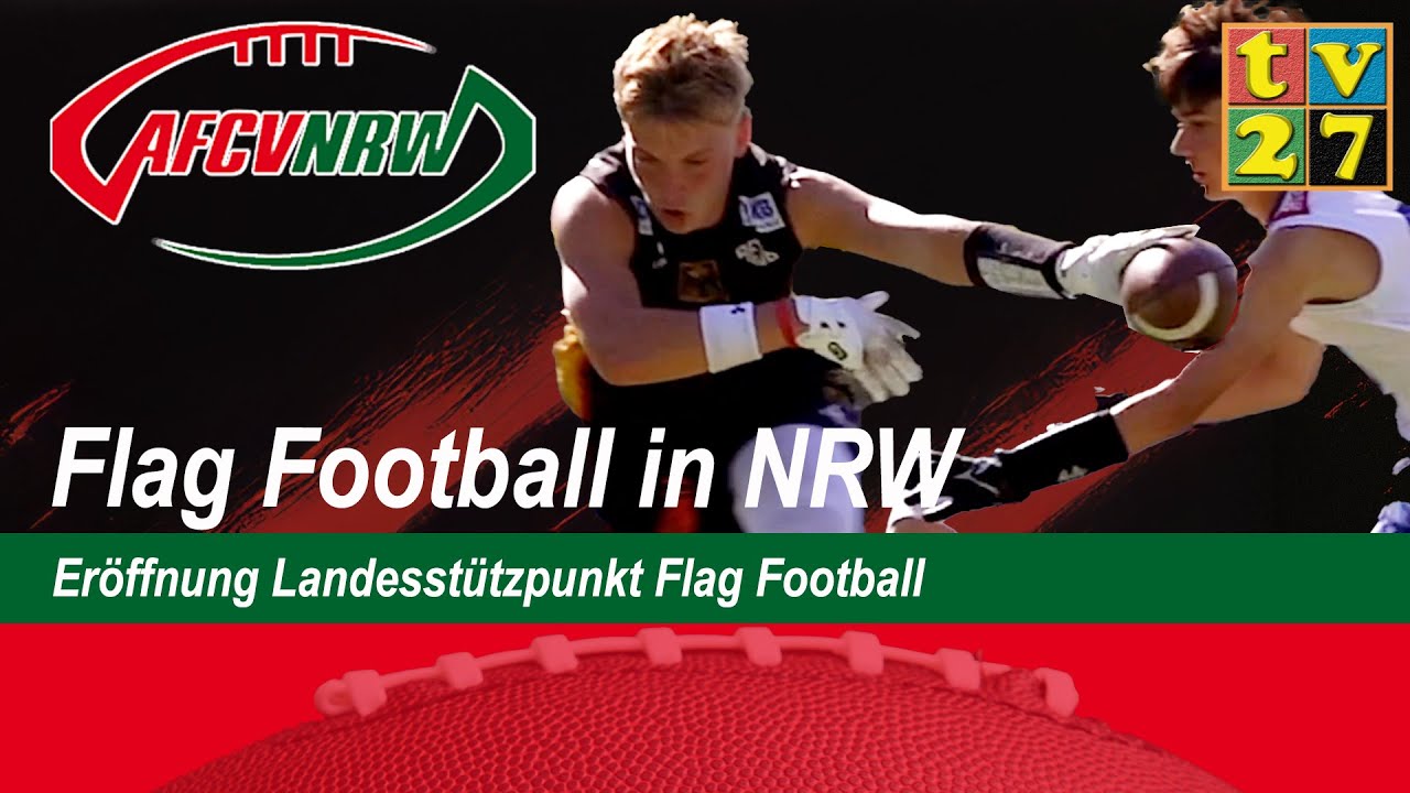 🏈 | Erster Landesstützpunkt Flag Football in Deutschland startet in Bochum-Wattenscheid