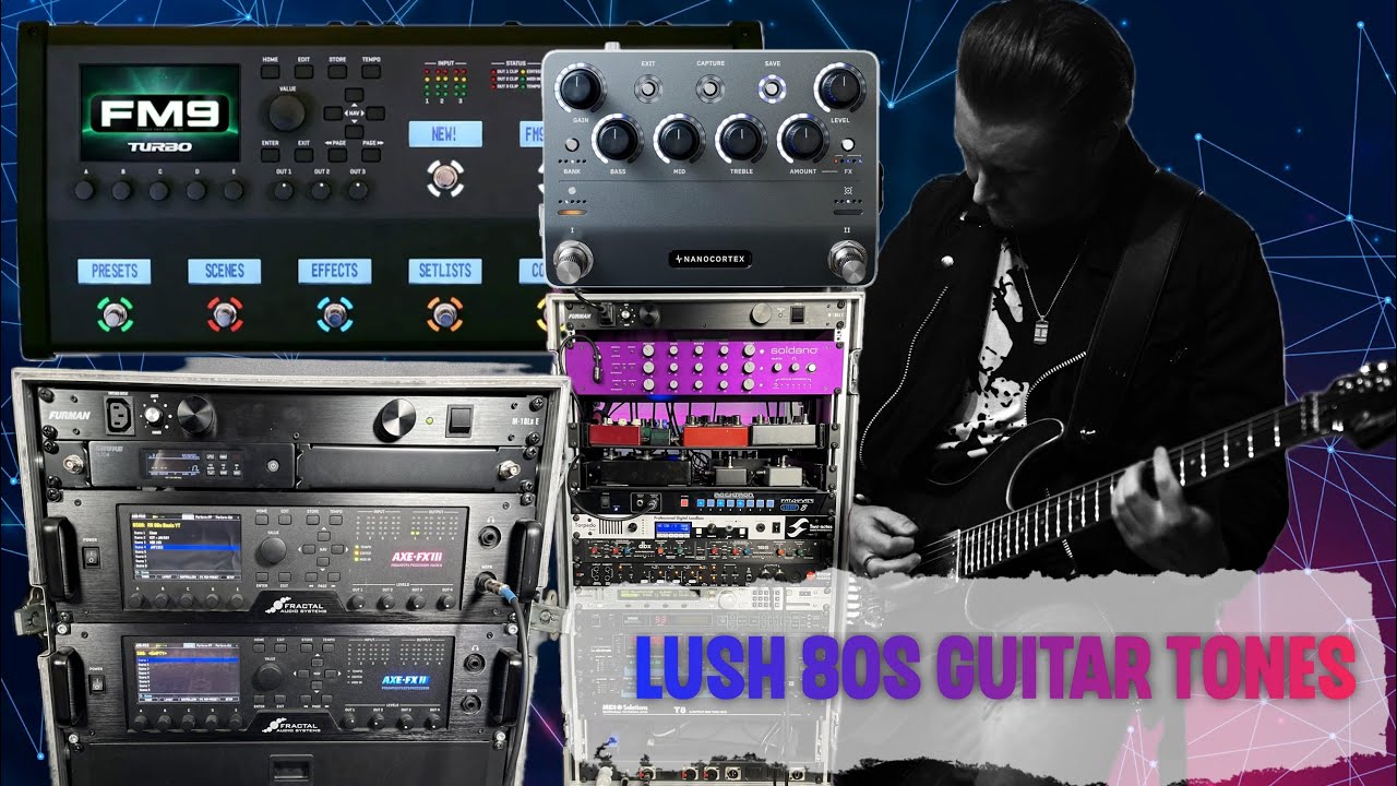 ULTIMATE 80s Demo Song Compilation | Big Analog Rack, Fractal Audio AXE FX & FM9, Neural DSP
