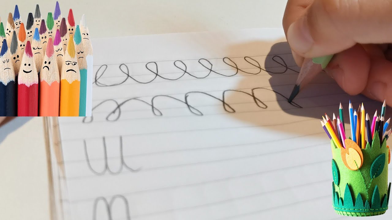 Pišemo linije - priprema za pisanje slova!