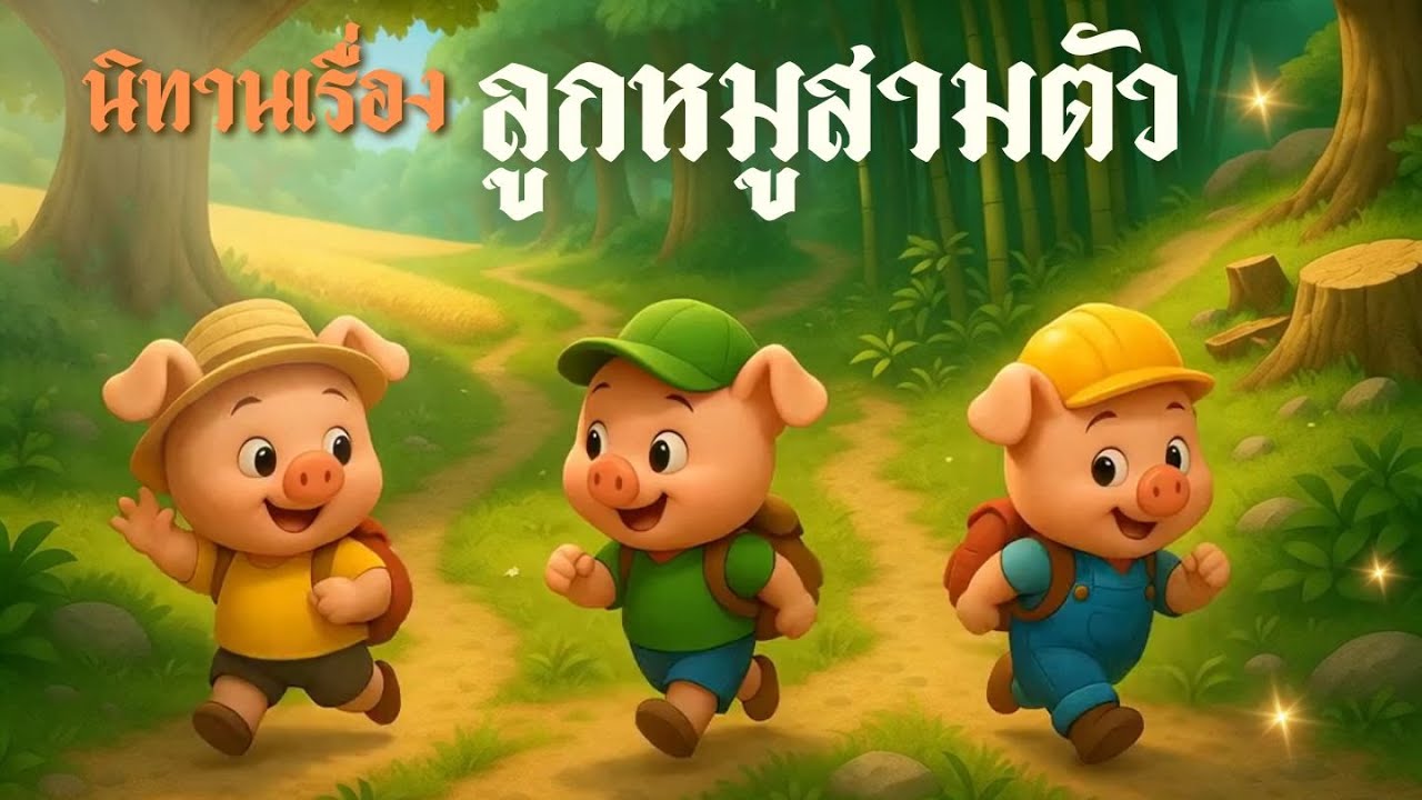 นิทานเรื่อง ลูกหมูสามตัว