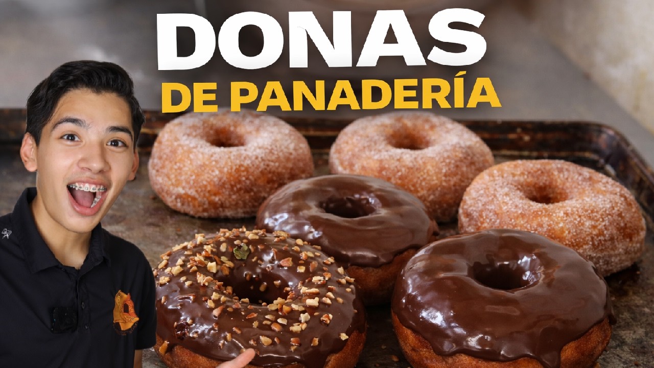 Las donas más fáciles que puedes hacer en casa (quedan perfectas)