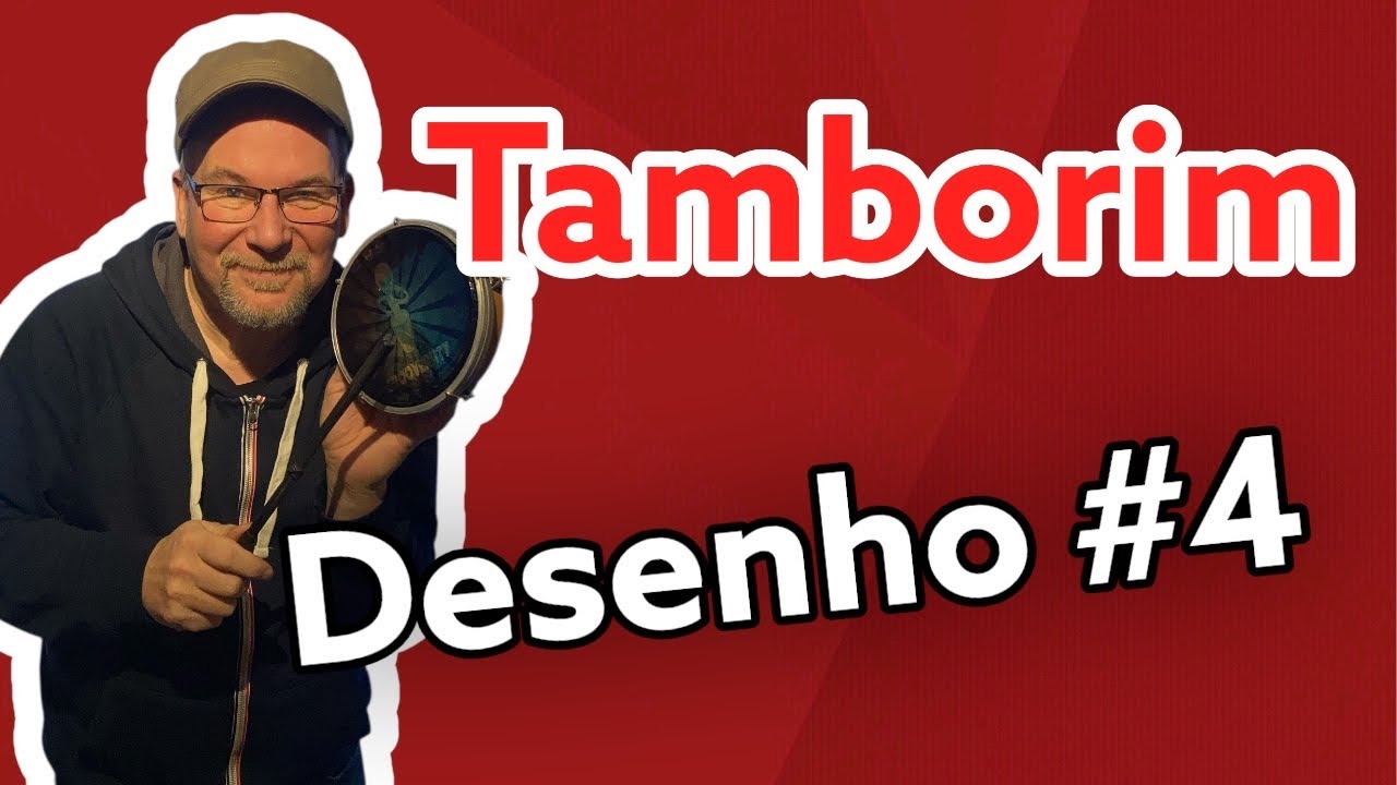 Tamborim Desenho #4