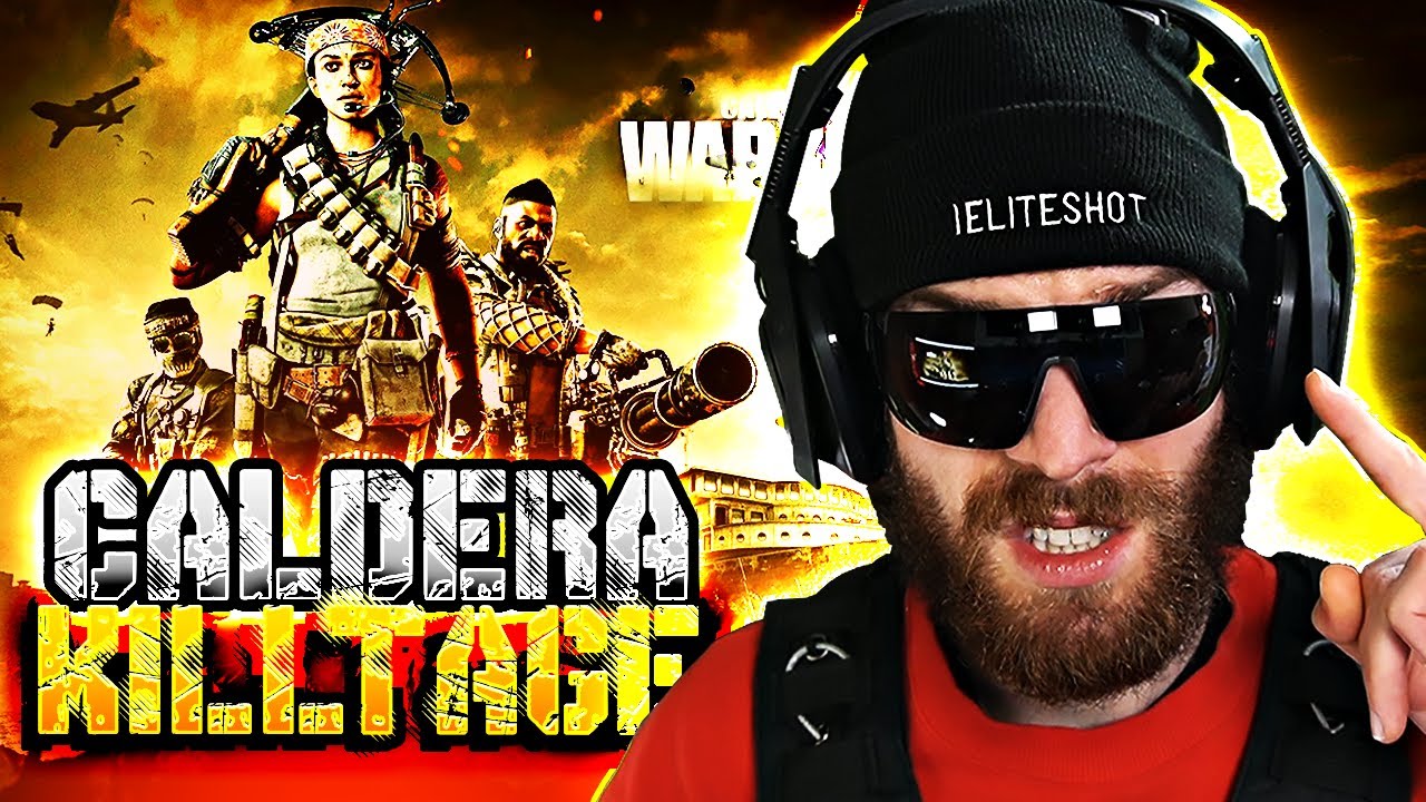 CALL OF DUTY CALDERA KILLTAGE! 💀 NEW WARZONE PACIFIC MAP