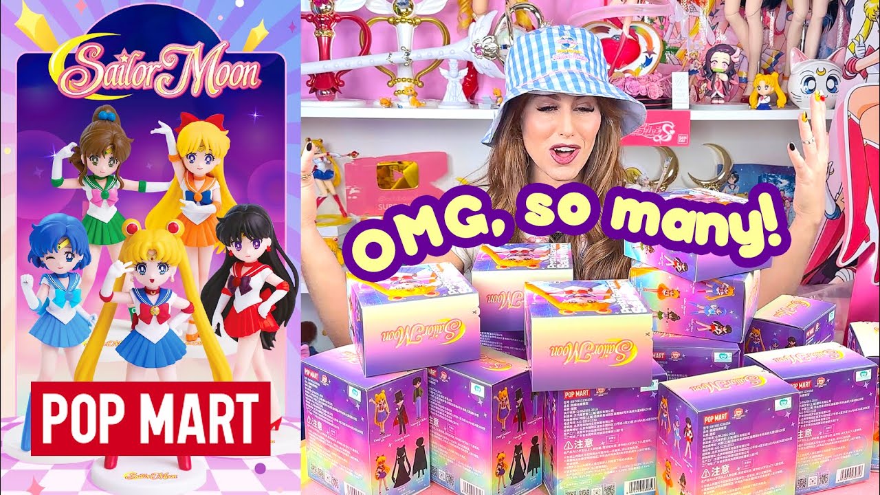 WOW! Sailor Moon Pop Mart Figures Are Here!