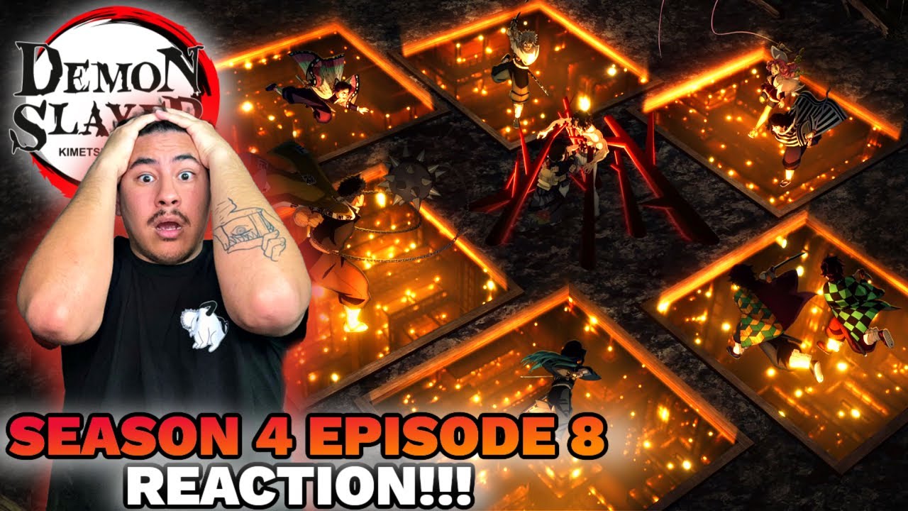 Greatest Episode EVER?!!? WTF! | Demon Slayer Season 4 Ep. 8 REACTION!!!