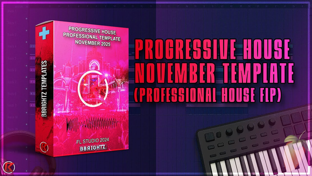 Progressive House Template | FL Studio Template 2025