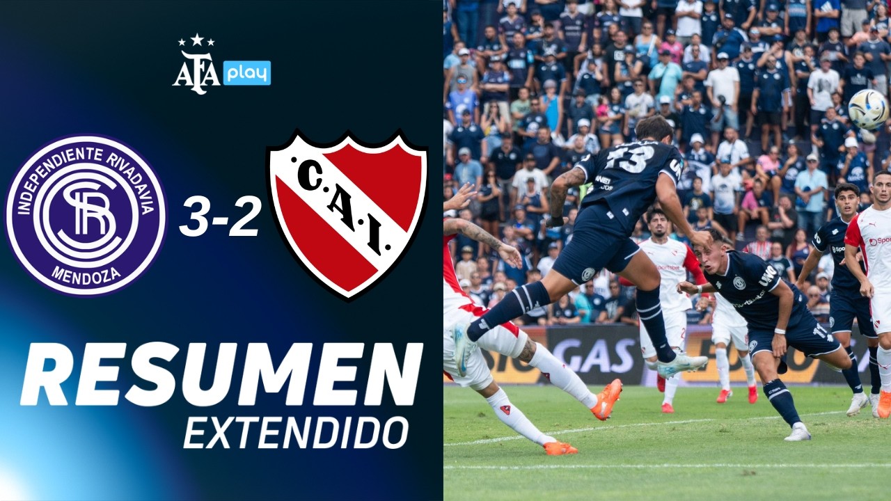 Independiente Rivadavia 3 vs. 2 Independiente | #TorneoApertura2026 | RESUMEN EXTENDIDO | FECHA 6