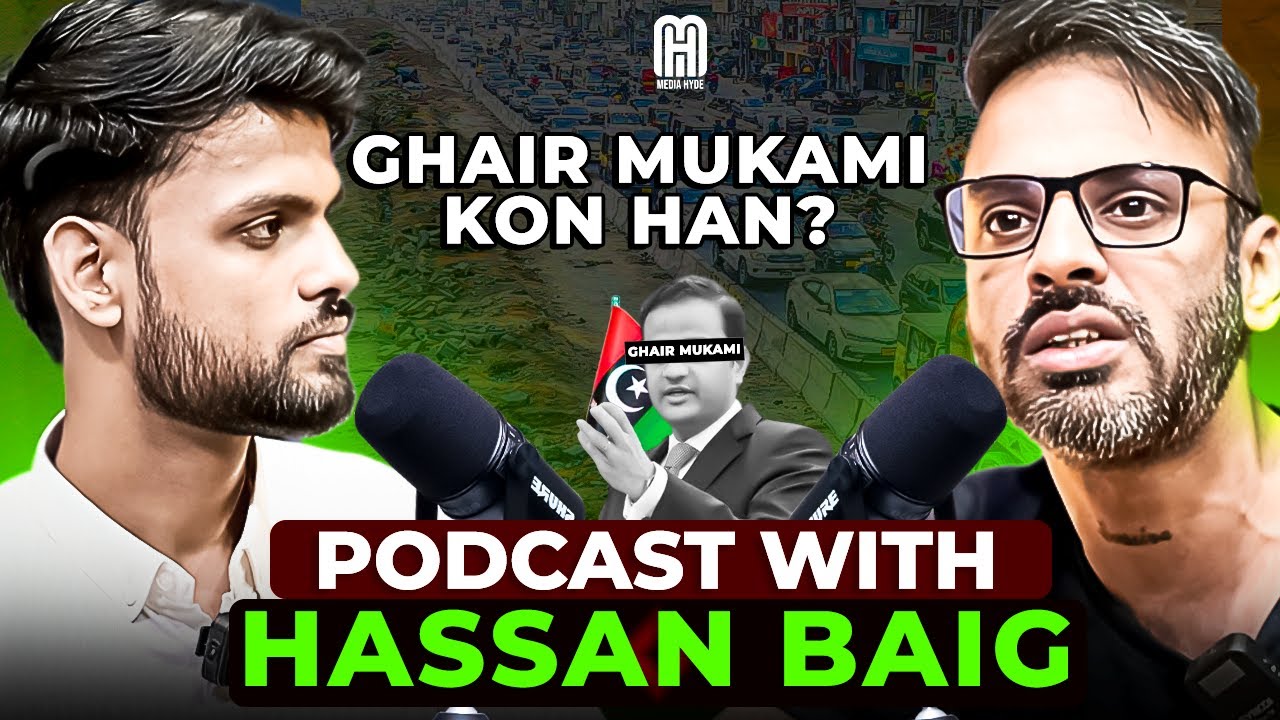 Karachi’s Issues Exposed | Hassan Baig Responds |  Media Hyde Podcast