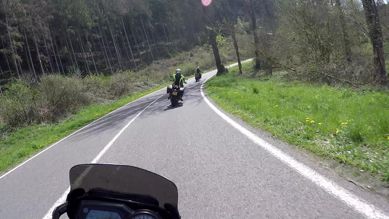 2019-04-22 motorritje Ardennen 2e paasdag