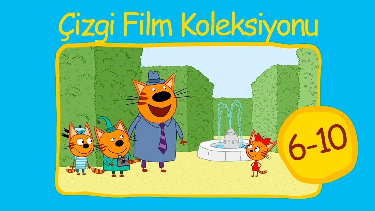 Tatli Kedicikler | Bölüm koleksiyonu 6-10 | Çocuklar için çizgi film
