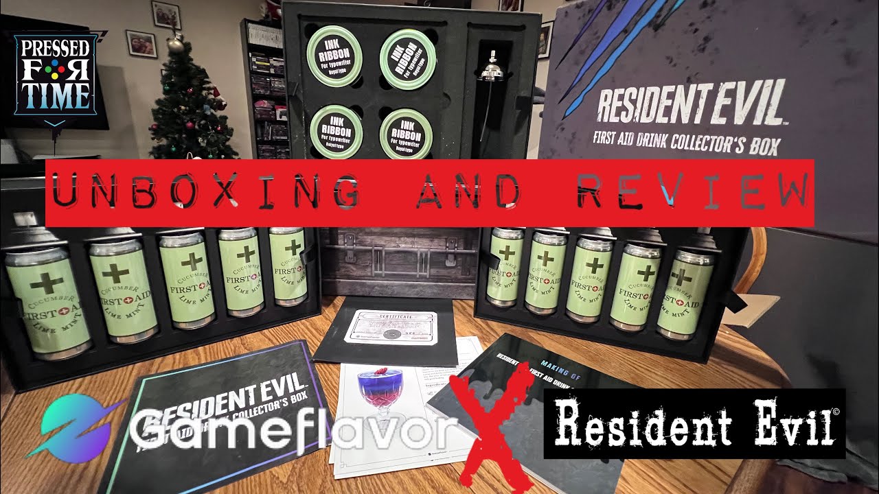 Unboxing and reviewing the Game Flavor Resident Evil Box!