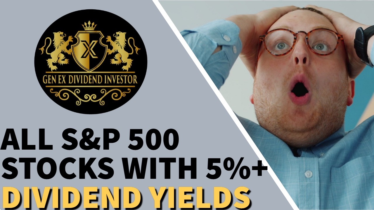 All S&P 500 Stocks with a 5%+ Dividend Yield