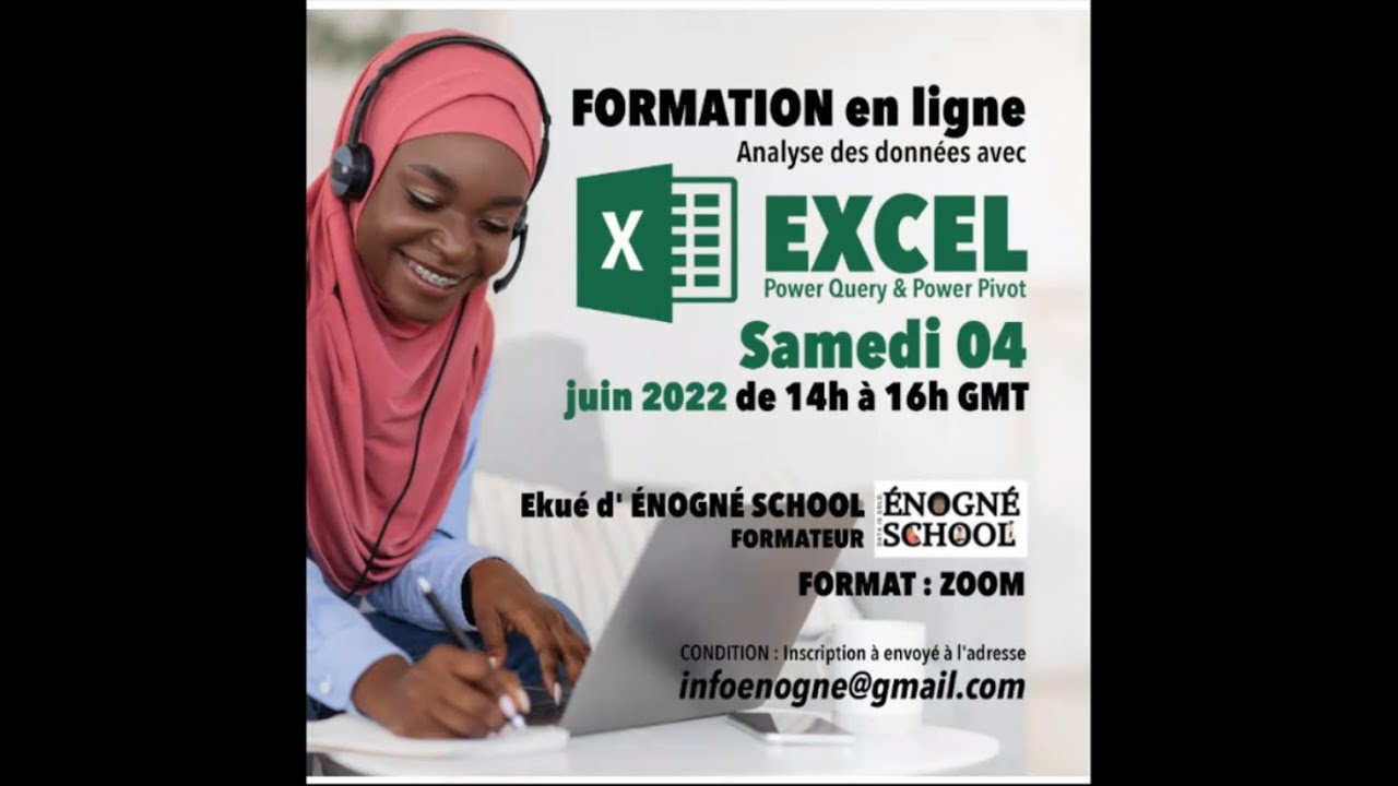 ANALYSE DE DONNÉES AVEC EXCEL DU 4 JUIN 2022  PARTIE 2