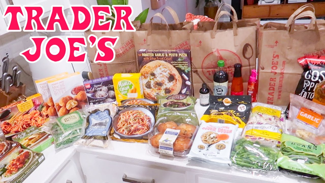 trader joes grocery haul! *favorites restock* 2024