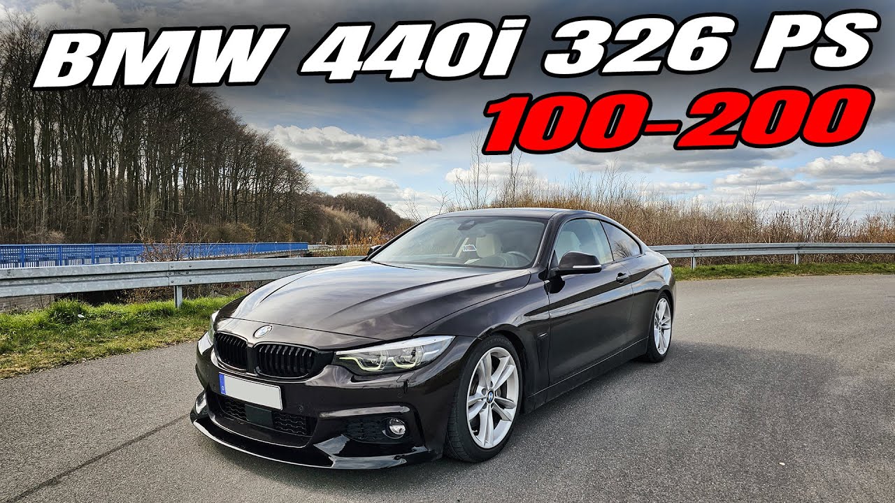 BMW F32 440i xDrive | Schneller als die Werksangabe?! 0-100 u. 100-200