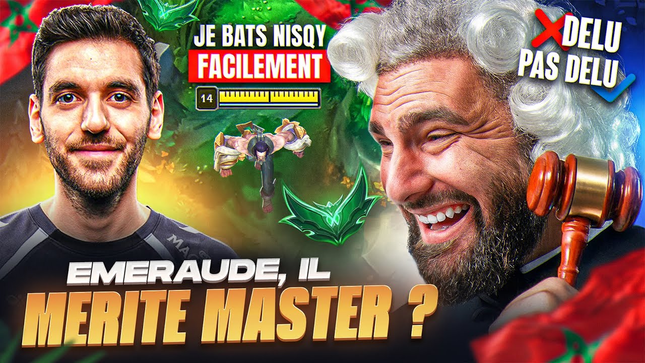 IL PENSE BATTRE NISKY EN 1V1, EMERAUDE IL PENSE &Ecirc;TRE MASTER (Analyse delu)