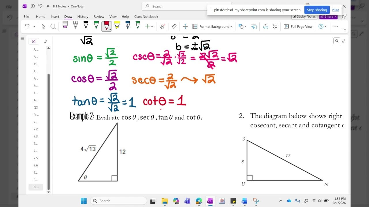 8 1 Part 1 Notes