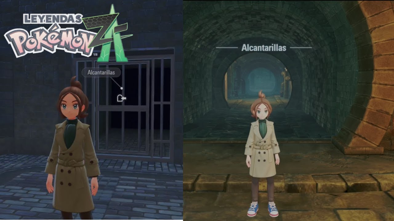 C&oacute;mo conseguir volver a *LAS ALCANTARILLAS* de CIUDAD LUMINALIA!! - Pok&eacute;mon Leyendas ZA