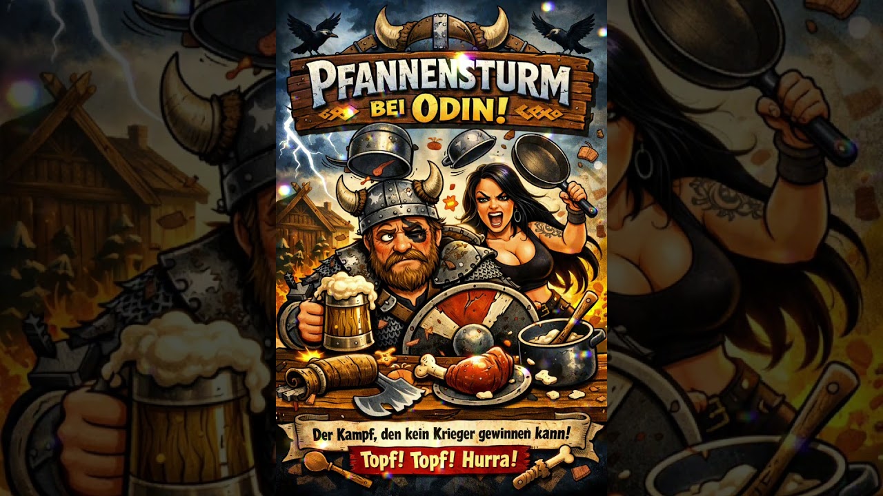 Pfannensturm bei Odin #Runenbraut  #deutschrockbraut #deutschrock 