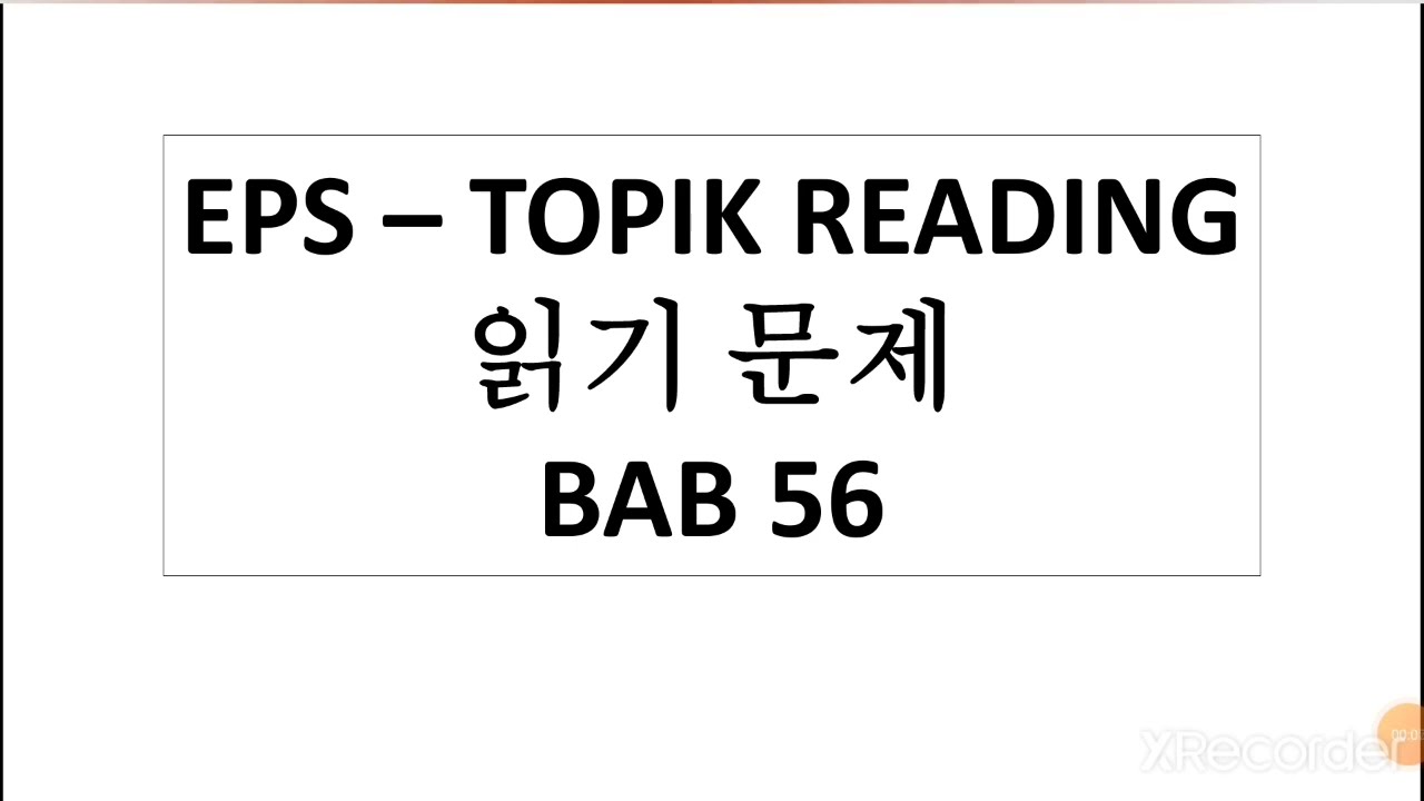 SOAL EPS-TOPIK READING BAB 56 +ANSWERS+ PEMBAHASAN+ QUICK TRICK