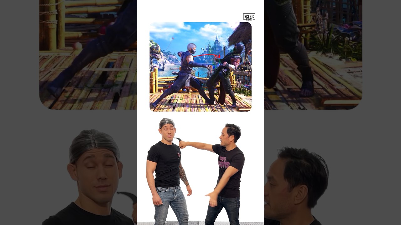 How Legit are Smoke&rsquo;s Karambit Attacks in MK1? #shorts