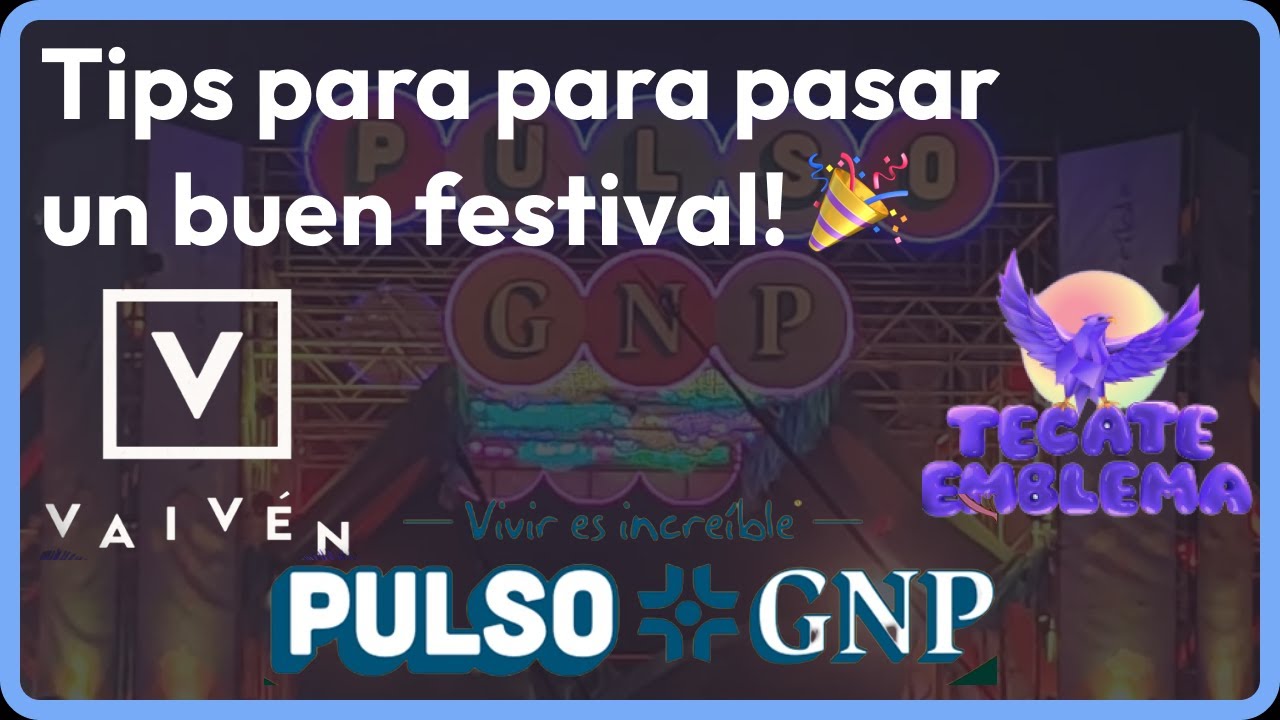 🎵 Como sobrevivir durante un festival! | Tips para festivales | Guia Festivalera EP2