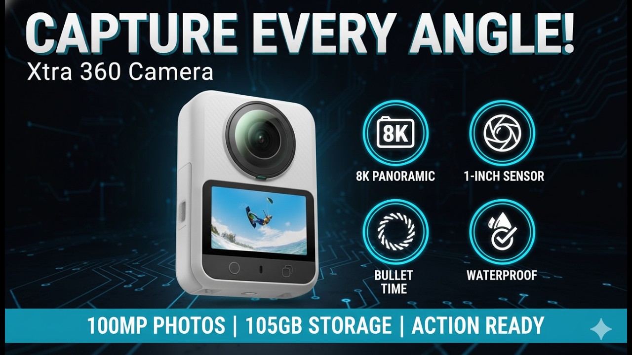 Xtra 360 Sphra360 8K Camera – Best 360 Action Cam? Worth It?
