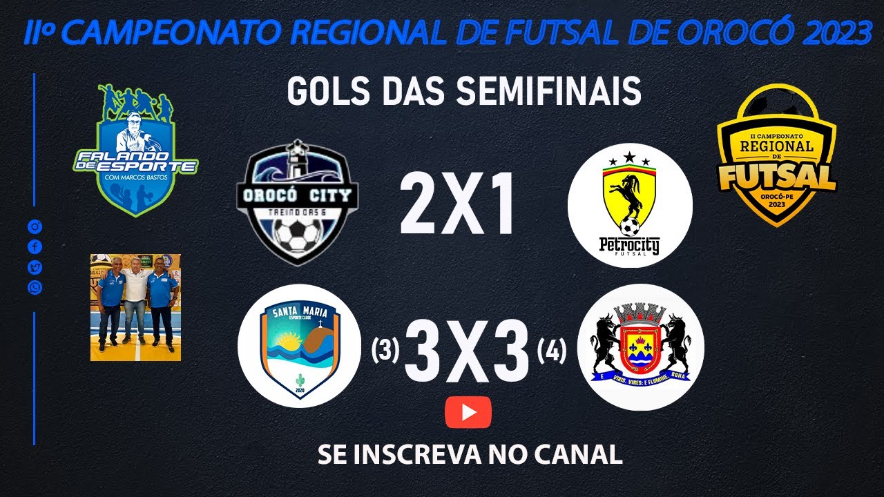 2º CAMPEONATO REGIONAL DE FUTSAL DE OROCÓ