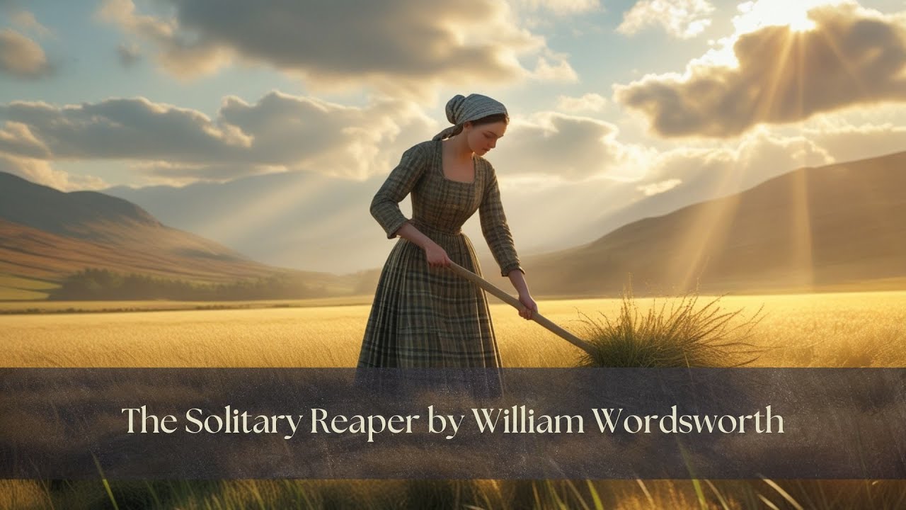Wordsworth’s The Solitary Reaper | Poem Recital