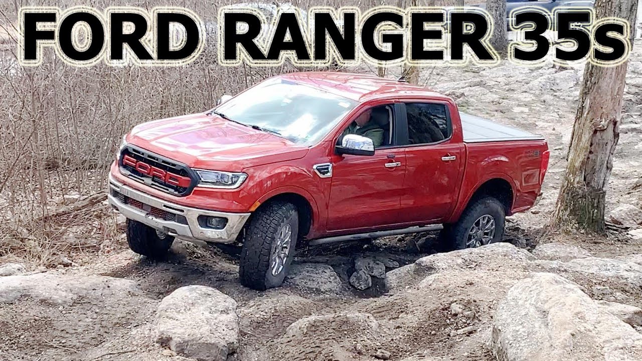 Ford Ranger 4x4 Off Road 35 inch Tires Fox 2.0 Coilovers Shocks