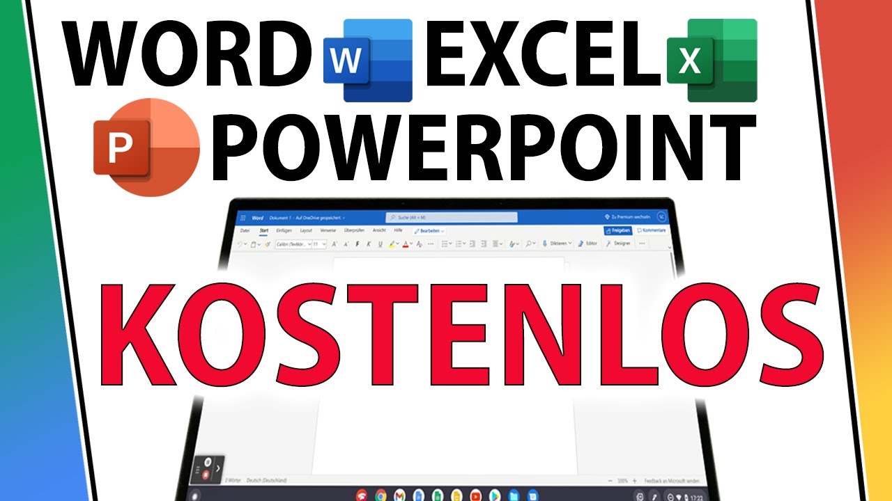 Microsoft Office 365 KOSTENLOS auf Chromebook: Word, Excel + Powerpoint in Chrome OS | Deutsch 2023