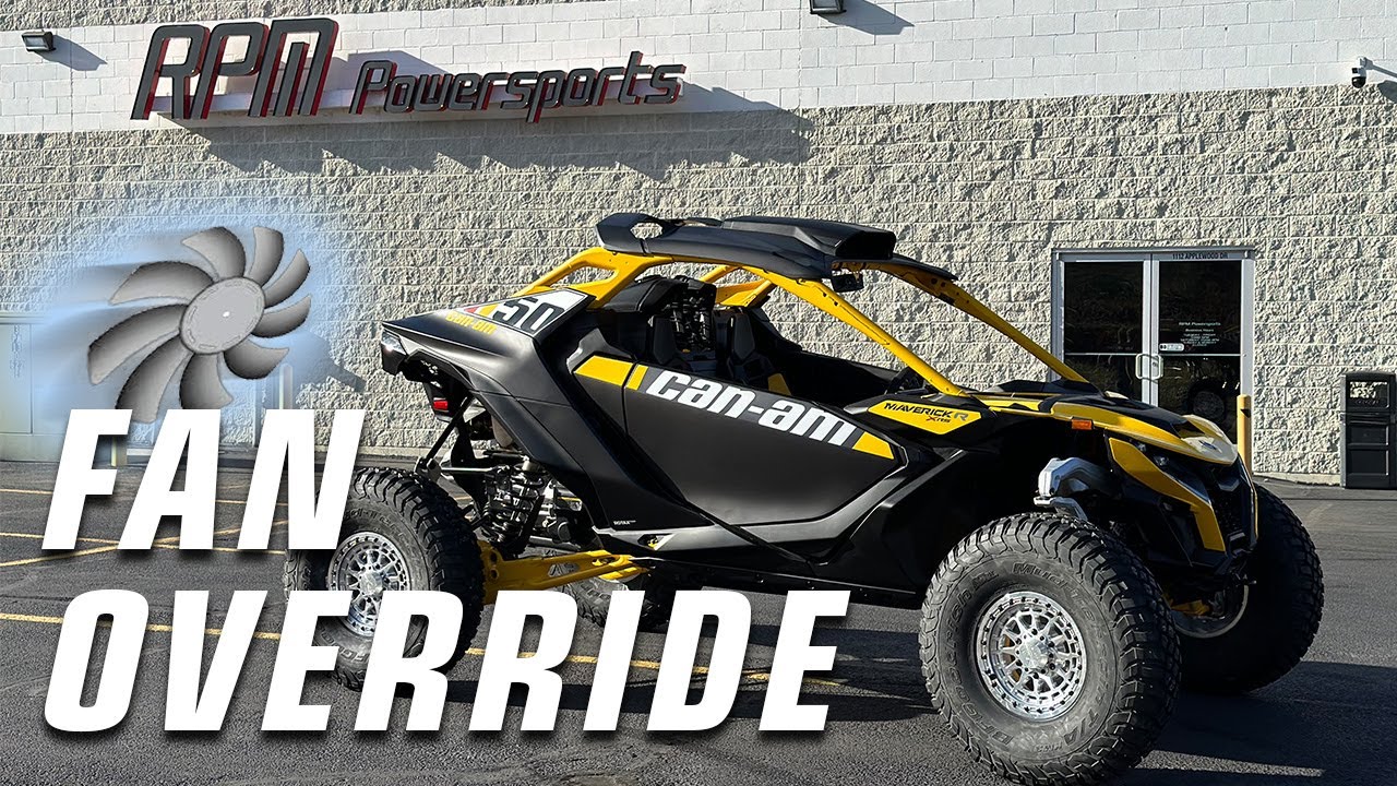 Maverick R Intercooler & Radiator Fan Override Kits  -  RPM SxS