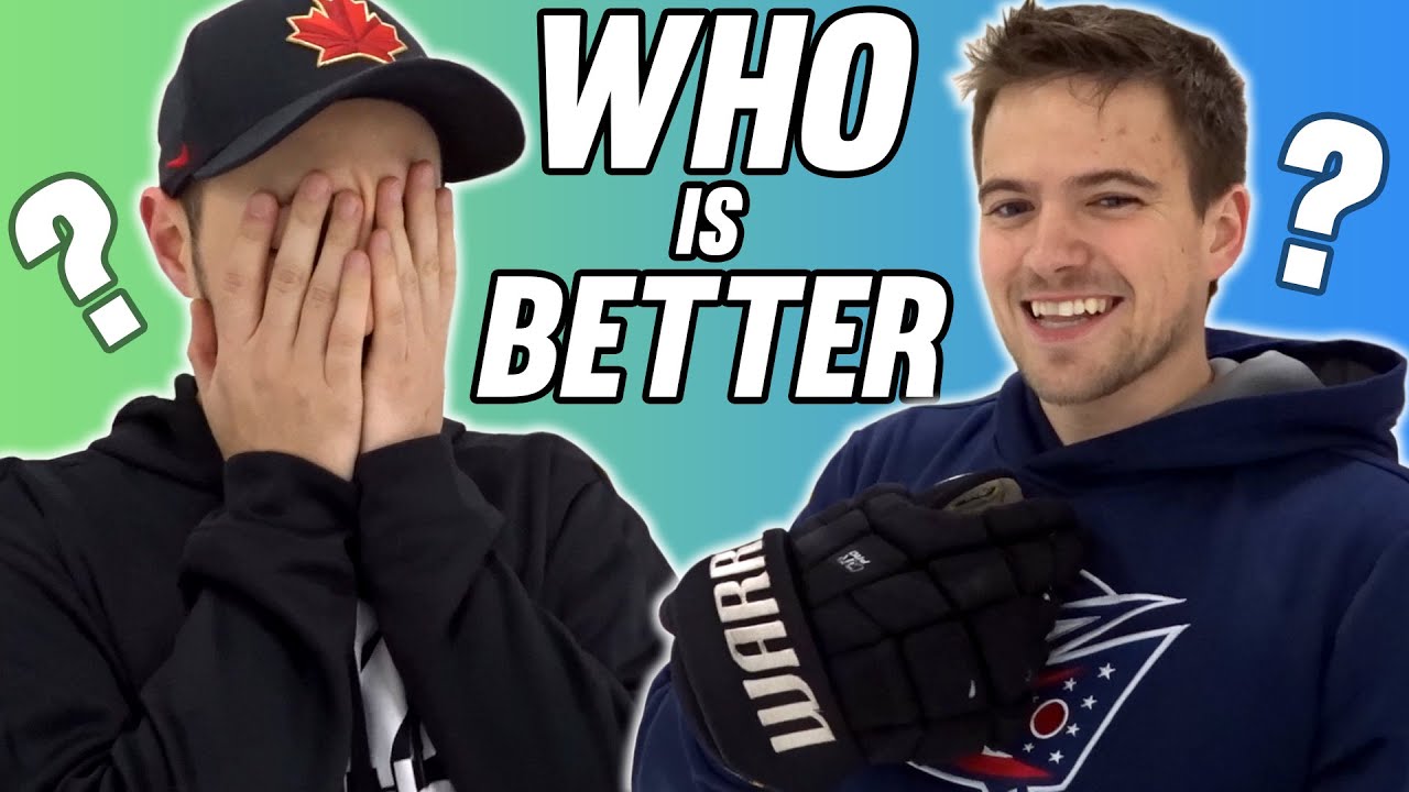 Is Nasher BETTER Than Me at Hockey?...