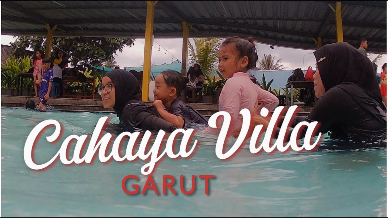 HEALING TIME ! Berenang di Villa Cahaya Garut 🏊‍♂️🌄