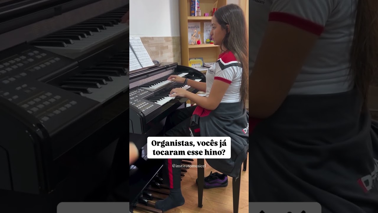 Organistas, j&aacute; tocaram esse hino? #ccb #orquestraccb #organistaccb #organistasccb #musicosccb