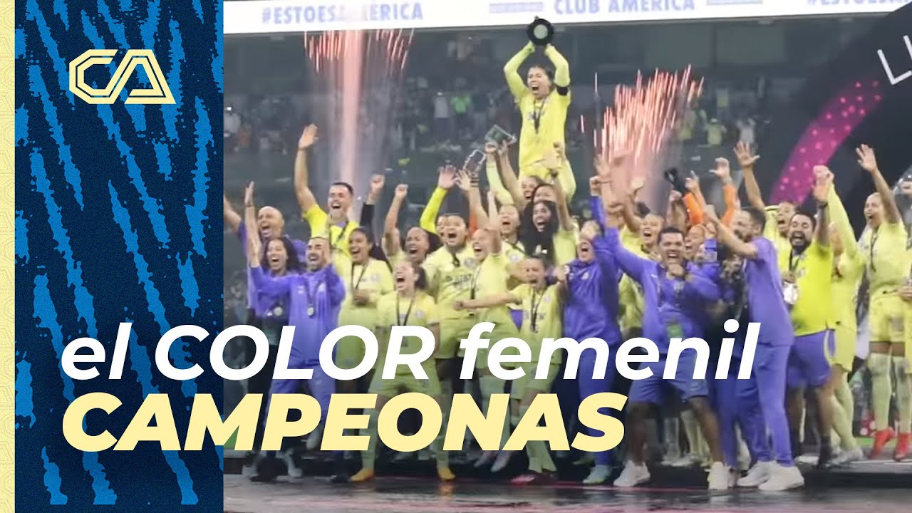 COLOR América Femenil CAMPEONAS Clausura 2023