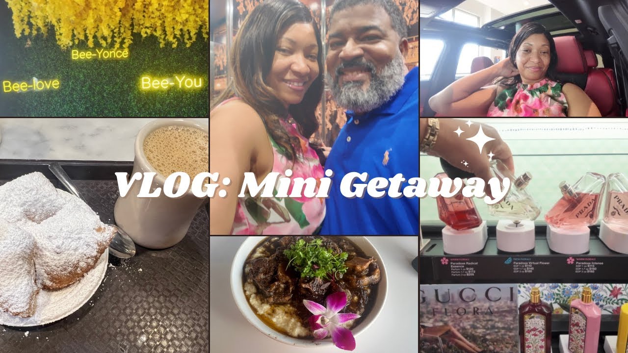 VLOG | MINI VACAY | NEW ORLEANS | FOOD, SHOPPING, LAUGHS | 