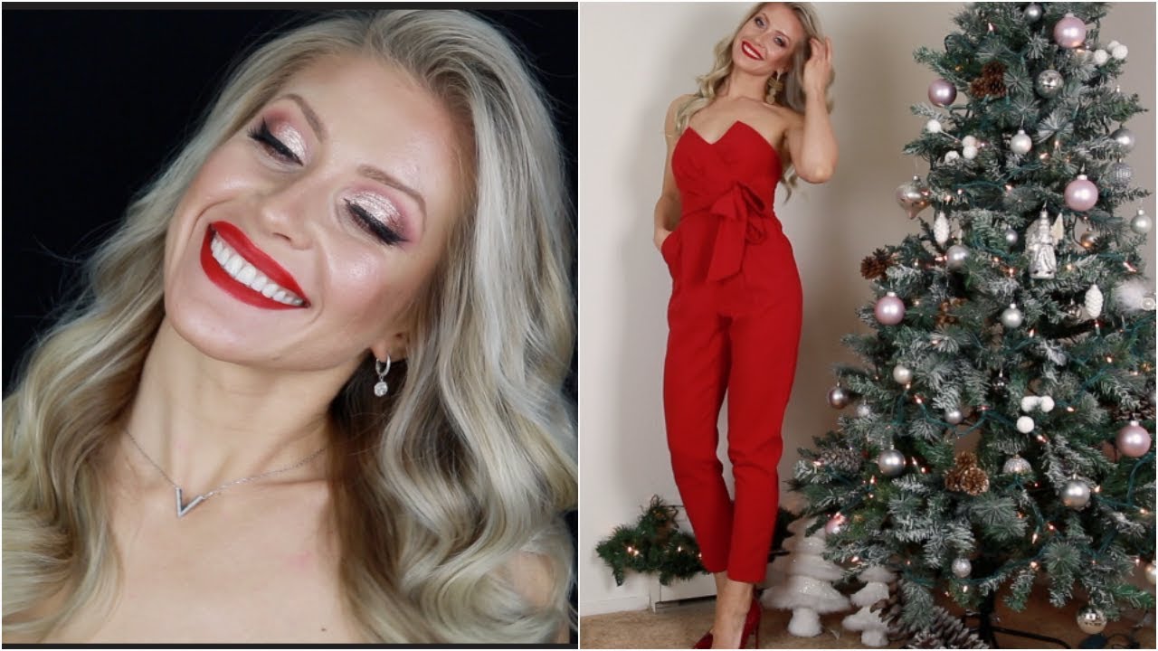 Make up for New Year eve 2018|NEW YEARS EVE GLAM MAKE UP LOOK 2018